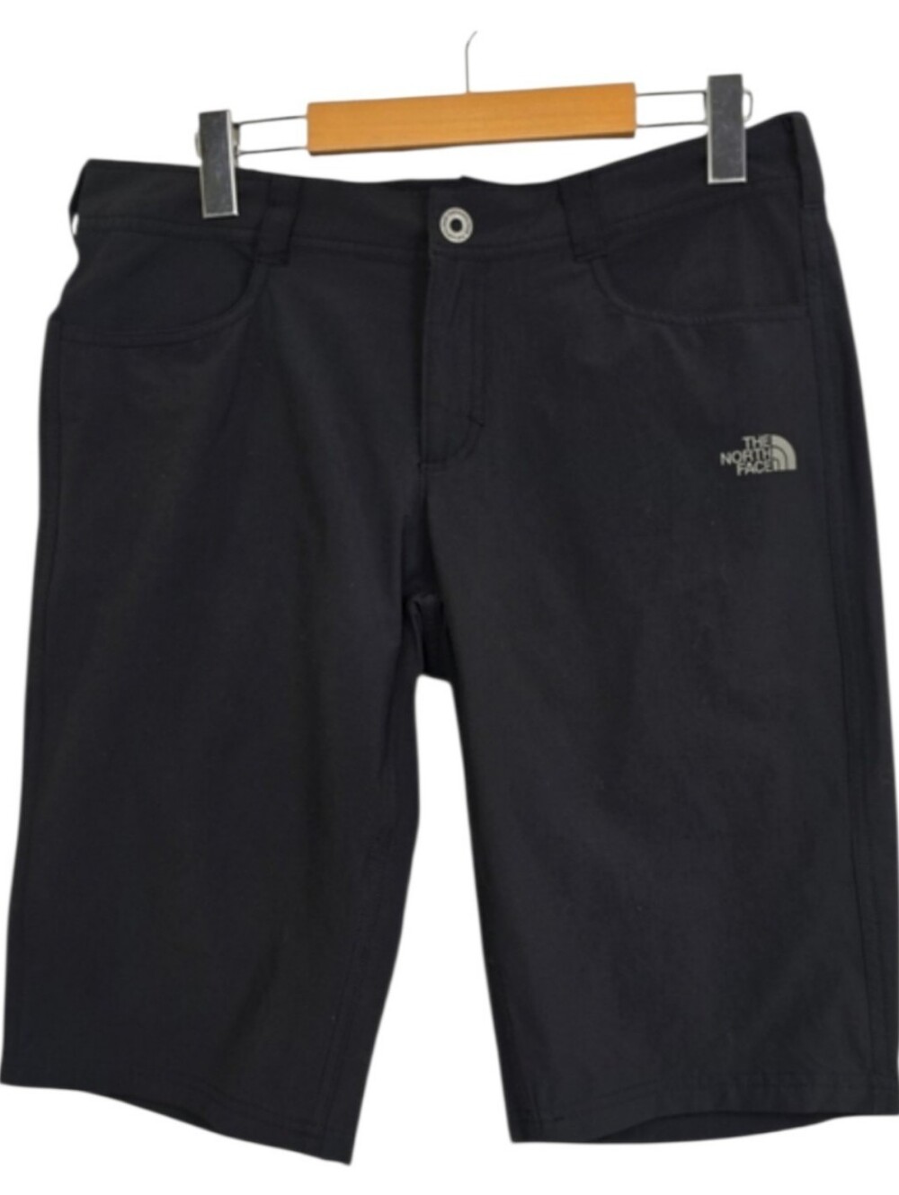 The North Face Speedlight Slim Straight Shorts Women's Black Size 8 Minimalist